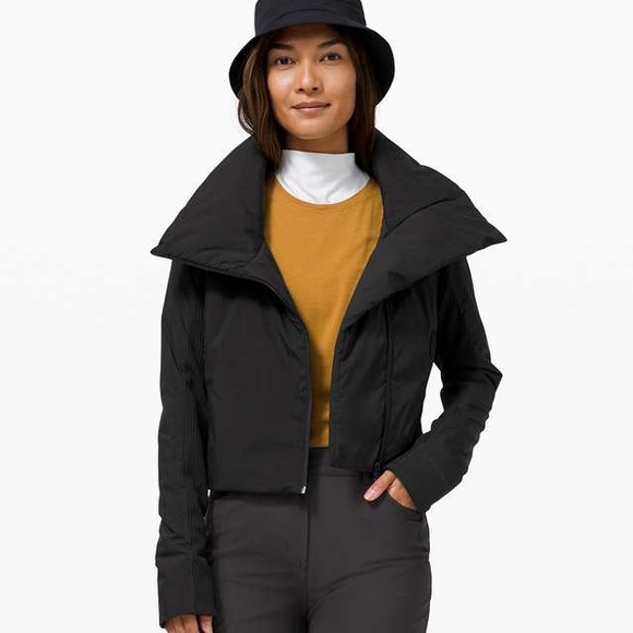 Lululemon Sleek City SoftMatte Insulated Crop Jacket
